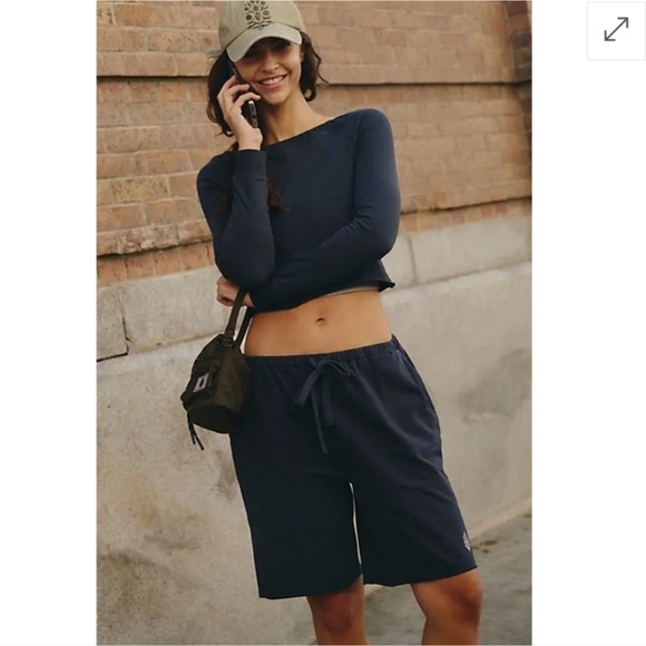 Free People Movement | Hot Shot Easy Set | Washed Navy - Picture 1 of 5